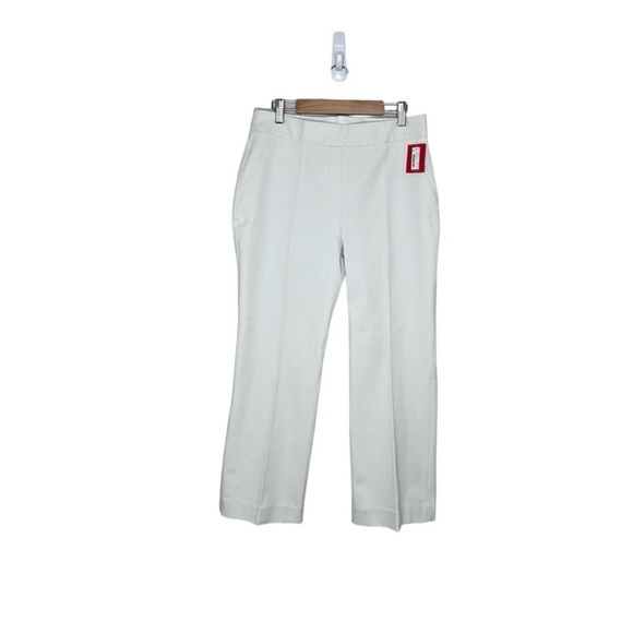 Spanx On-The-Go Kick Flare Classic White Pants - Picture 2 of 7